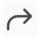 Forward Arrow Send Icon