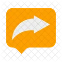 Forward Message Mail Icon