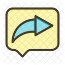 Forward Message Mail Icon