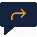 Forward Message  Icon