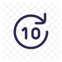 Forward Seconds Right Back Icon