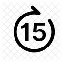 Forward Seconds Icon