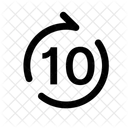 Forward Seconds Right Back Icon