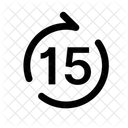 Forward Seconds Right Back Icon
