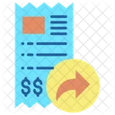 Forward Share Bill Forward Payment Invoice Share Invoice Icon