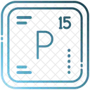 Fosforo Quimica Tabela Periodica Ícone
