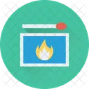 Quemar Pegar Fuego Icon