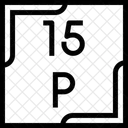 Fosforo Tabla Periodica Quimica Icono