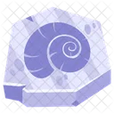 Fossil Museum Cartoon Icon