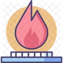 Fossil Fuels Fire Flame Icon