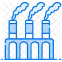 Fossil Fuels Oil Extraction Power Plant Icon