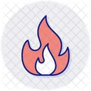 Fossil Fuels Bonfire Burn Icon