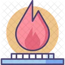 Fossil Fuels Fire Flame Icon