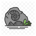 Fossil Ancient Remains Icon