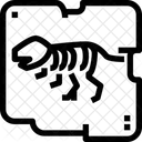 Fossile Prehistorique Primitif Icône