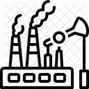 Fossile Brennstoffe Kraftstoff Pumpe Symbol