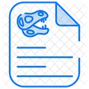 Fossils Report Report Historical Report Icon