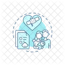 Foster care adoption  아이콘