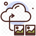 Foto Cloud Speicher Cloud Speicher Cloud Hosting Symbol