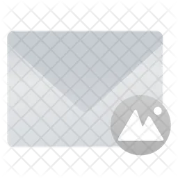 Correo de foto  Icono