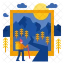 Foto De Viaje Imagen De Camping Imagen Icono