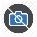 Nao Permitido Parar Camera Ícone