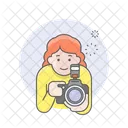 Fotograf Madchen Frau Symbol