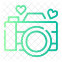 Camara Amor Y Romance Fotografia Icono