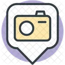 Fotografie Ort Orte Icon