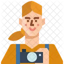 Beruf Avatar Fotograf Symbol