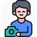 Fotografo Hombre Usuario Icon