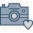 Fotokamera Fotografie Hochzeit Symbol