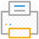 Fotokopierer Drucker Drucken Symbol