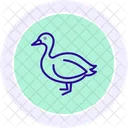 Fou Oiseau Mer Icône