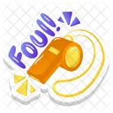Foul Whistle  Icon