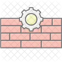Foundation Inspection Construction Icon