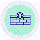 Foundation Inspection Construction Icon