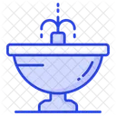 Fountain Water Sprinkler Icon