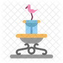 Fountain Spring Flamingo Icon