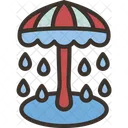 Fountain Mushroom Droplet Icon