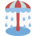 Fountain Mushroom Droplet Icon
