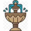 Fountain Tiered Water Symbol