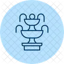 Fountain Water Outdoor Icon