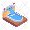 Swimming Pool Fountain Pool Park Fountain Icon