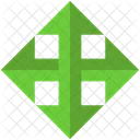 Four Arrow  Icon