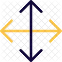 Four Arrow Expand Arrow Arrow Icon