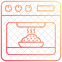 La cuisson au four  Icône