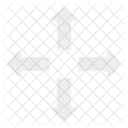 Four Directional Arrows Icon