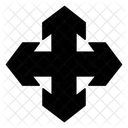 Four Directions Arrow Icon Icon