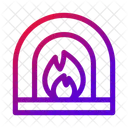 Four En Pierre Four A Pizza Cuisson Icon